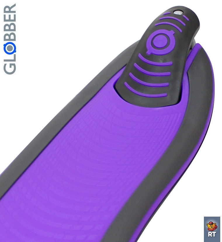 Самокат Globber Elite F My Free Fold up 448-103 со светящейся платформой, фиолетовый  